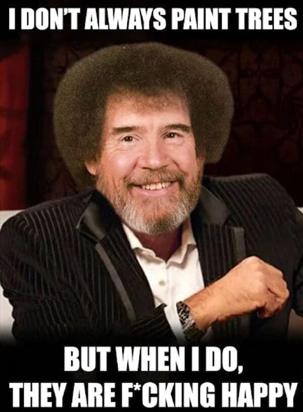bob ross memes