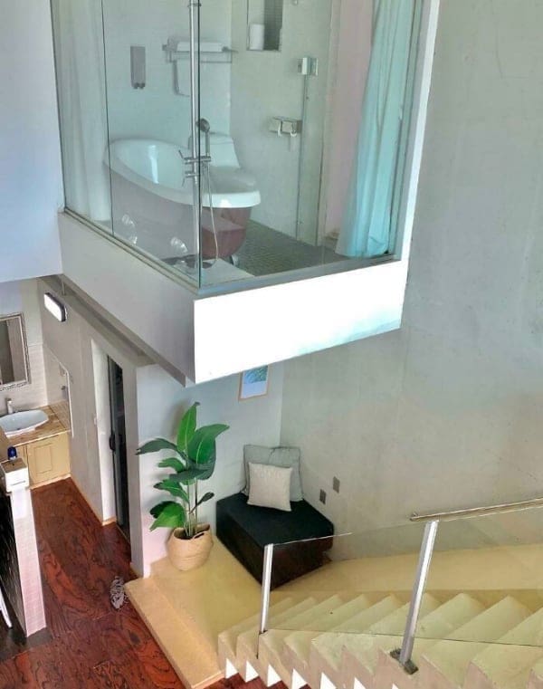 bad designs glass bathroom