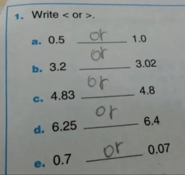 literal jokes