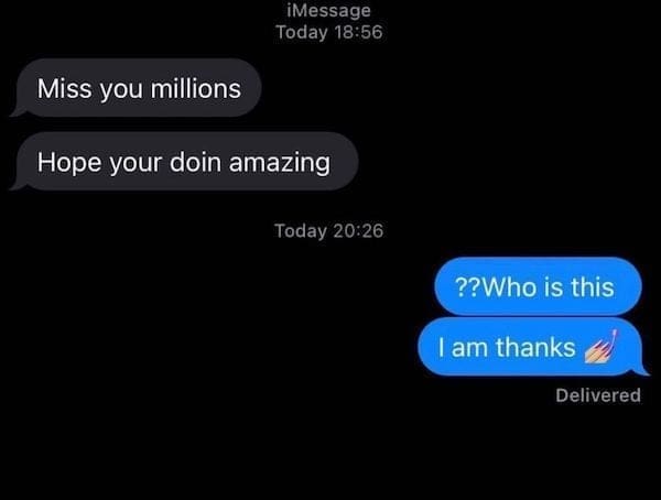 text from exes appreciate you texting me about my birthday. I don't suppose you'll go for it but can we talk on the phone sometime soon? Absolutely not...just wanted to put the idea of me back in your