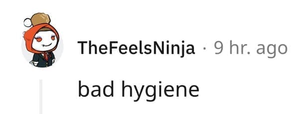 What makes a man bad in bed? bad hygiene