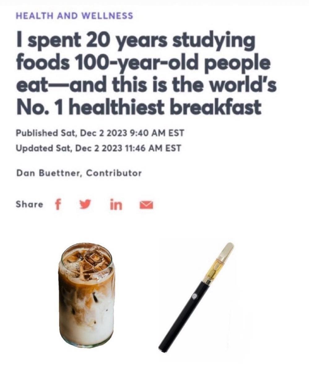 funny pics I spent 20 years studying foods 100-year-old people eat—and this is the world's No. 1 healthiest breakfast
