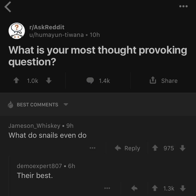 funny ask reddit threads
