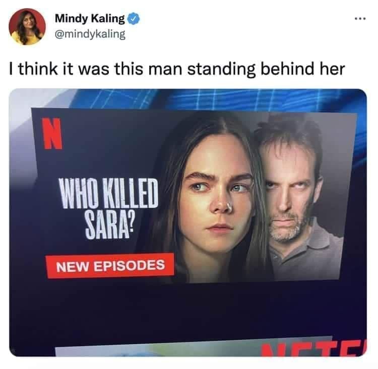 funny pics I think it was this man standing behind her