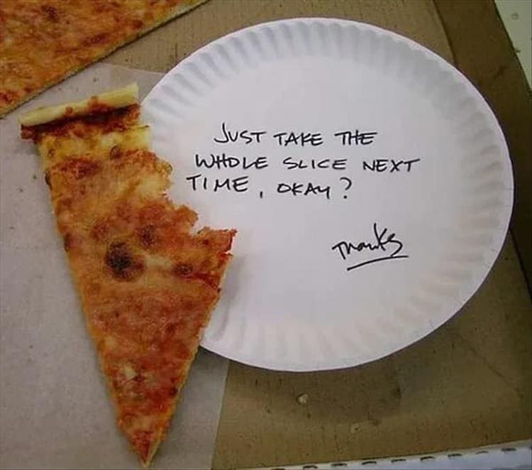 Passive Aggressive Notes JUST TAFE 깨는 WHOLE SLICE NEXT manks