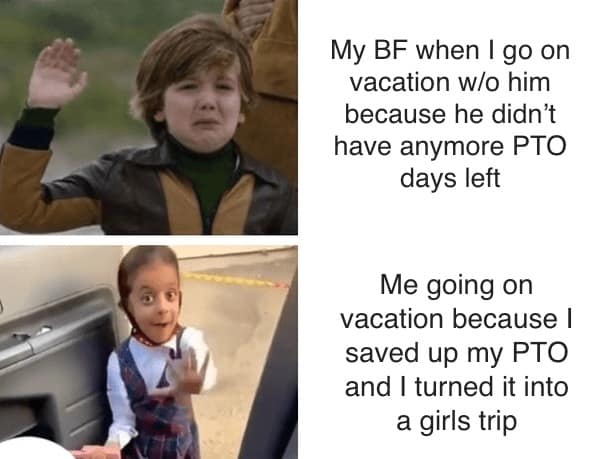 vacation meme, travel memes, holiday meme, thrifty travel memes, economical vacation humor, cheap vacation humor, frugal travel jokes
