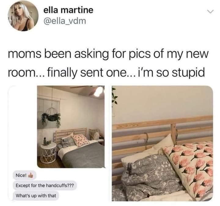 moms been asking for pics of my new room... finally sent one... i'm so stupid
