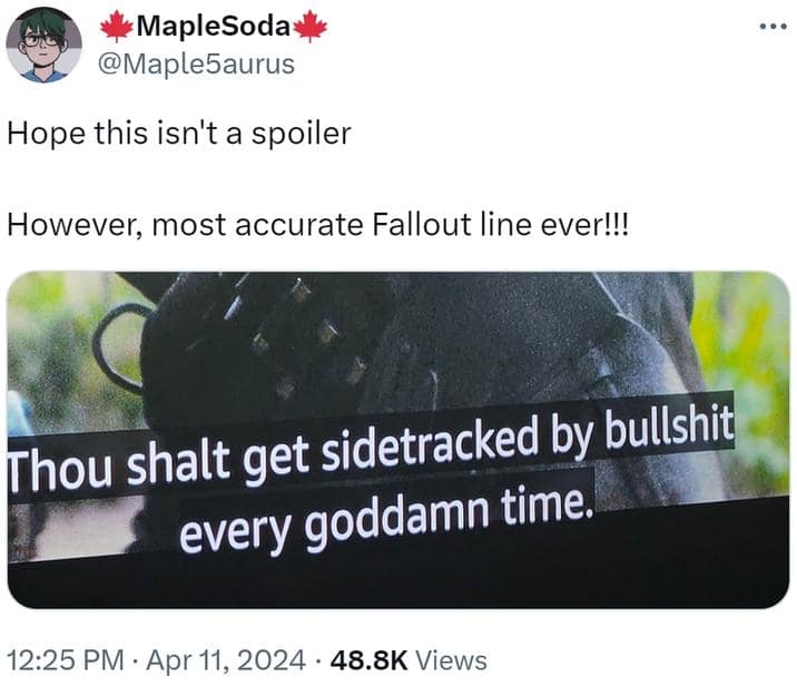fallout memes, fallout tv series memes, fallout tv show memes, Fallout 3 memes, Fallout humor, wasteland memes, new vegas memes