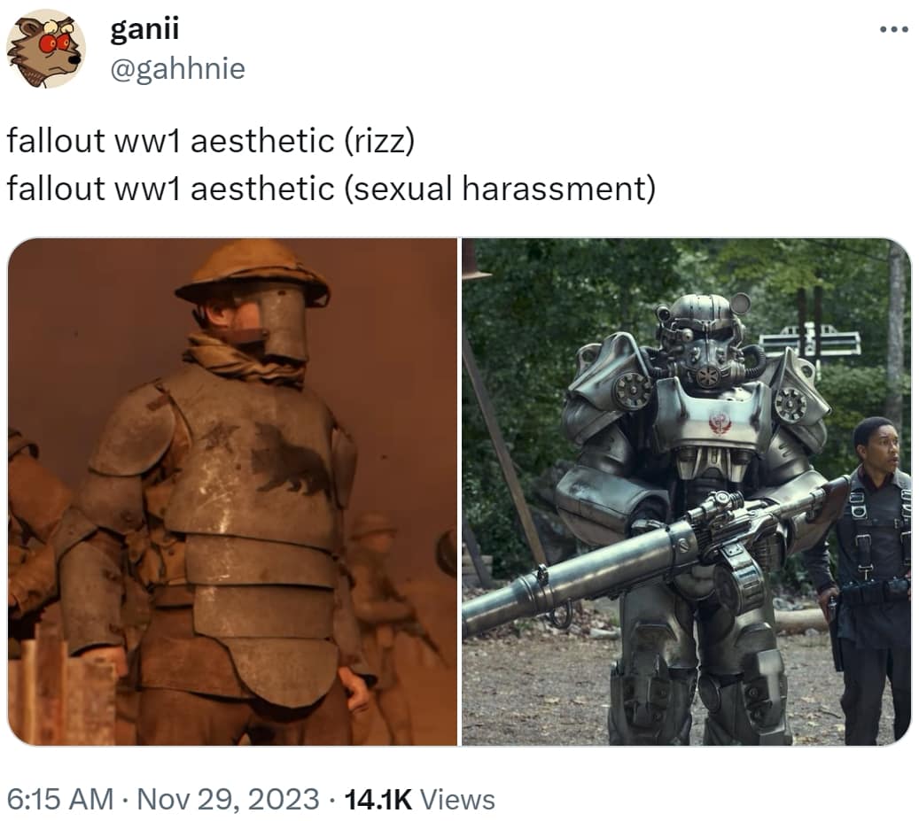 fallout memes, fallout tv series memes, fallout tv show memes, Fallout 3 memes, Fallout humor, wasteland memes, new vegas memes