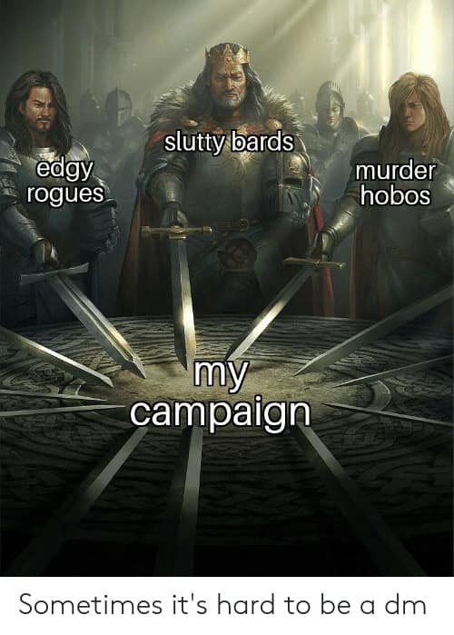 RPG memes, tabletop memes, gaming memes, D&D memes, Dungeon & Dragons memes, DnD jokes