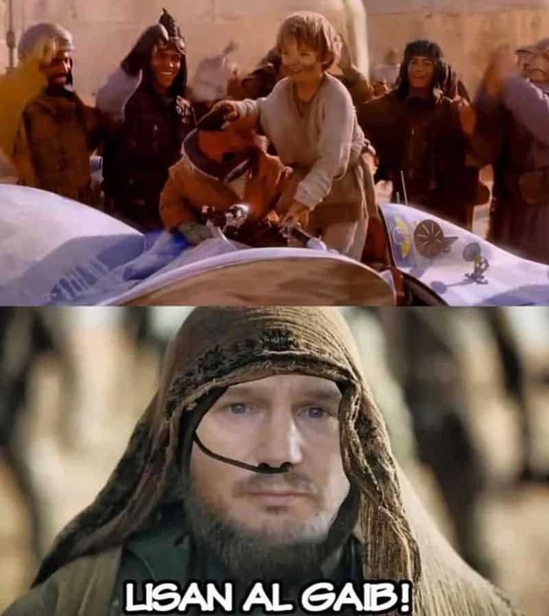 nerd memes, geeky memes, high fantasy enthusiasts, fans of fantasy fiction, science fiction jokes, allusions to sci-fi works