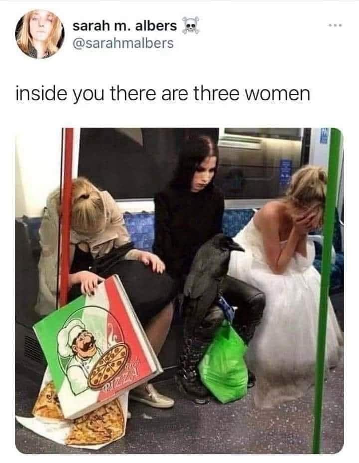 sarah m. albers @sarahmalbers inside you there are three women