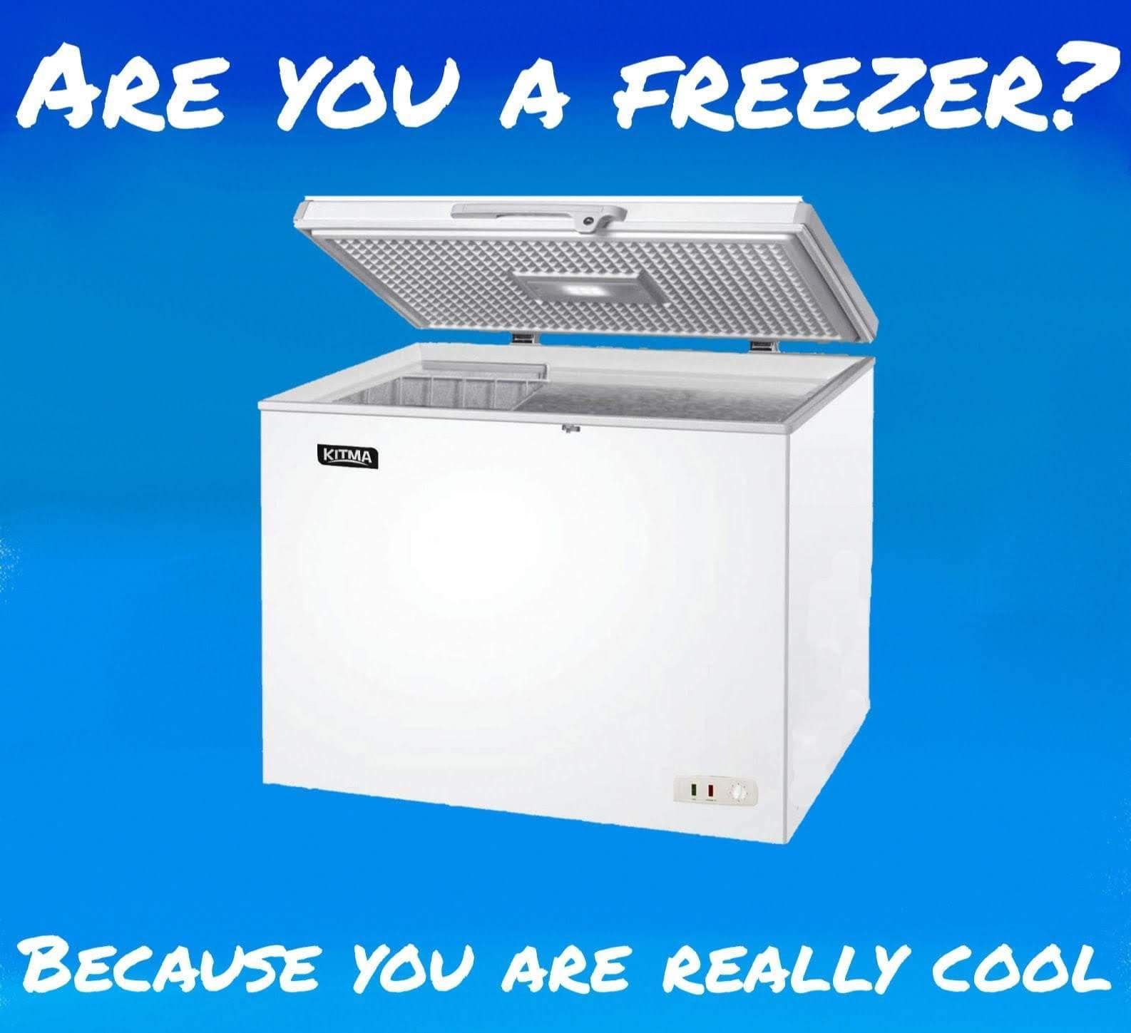 ARE YOU A FREEZER? KITMA BECAUSE YOU ARE REALLY COOL