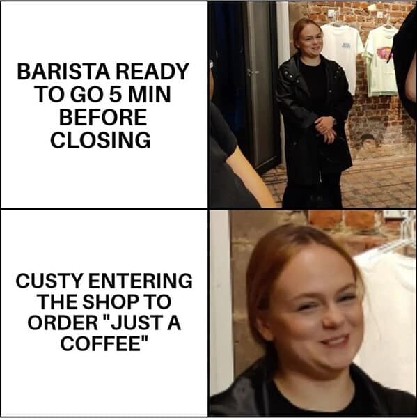 coffee meme, coffee memes, caffeinated pictures, brew-based humor, espresso fun, morning coffee, dawn caffeine, early-day beverage, wake-up elixir, coffee jokes, coffee puns, beverage comedy, warm mug punchlines