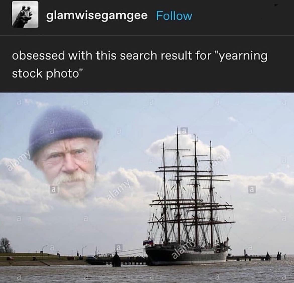 glamwisegamgee Follow obsessed with this search result for "yearning stock photo" alamy alant