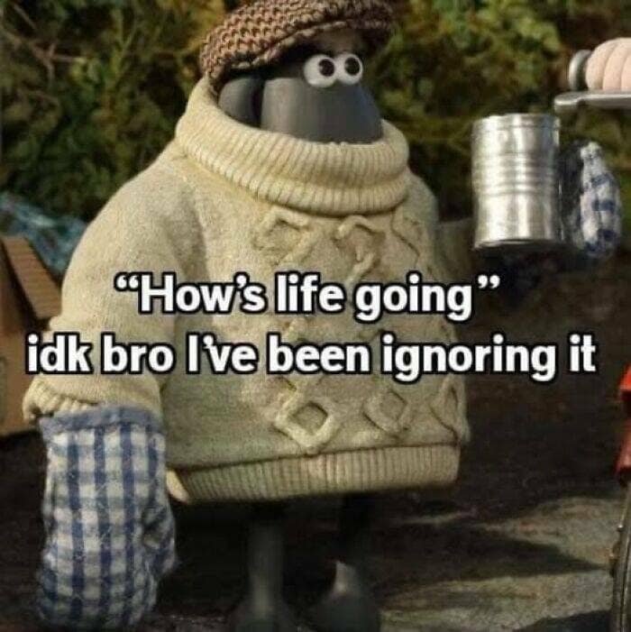 relatable memes, universal humor, shared experiences, everyday laughs, real life memes, slice-of-life images, day-to-day comedic takes, life’s quirks, everyday humor, mundane comedy, ordinary funnies, daily amusements, awkward memes, social faux pas, cringe-worthy moments, secondhand embarrassment