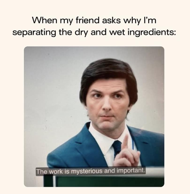 Severance memes, the work is mysterious and important memes, the work is mysterious and important, comedic series jokes, workplace memory jokes, corporate drama references, severence memes, adam scott memes