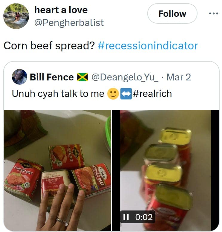 recession memes, recession indicator meme, recessionindicator, economic downturn memes, financial crisis jokes, economy collapse humor, inflation memes, recession predictions, market crash warnings, financial instability signs, economic forecast memes, internet panic memes, doomscrolling humor, mass hysteria jokes, online reaction memes
