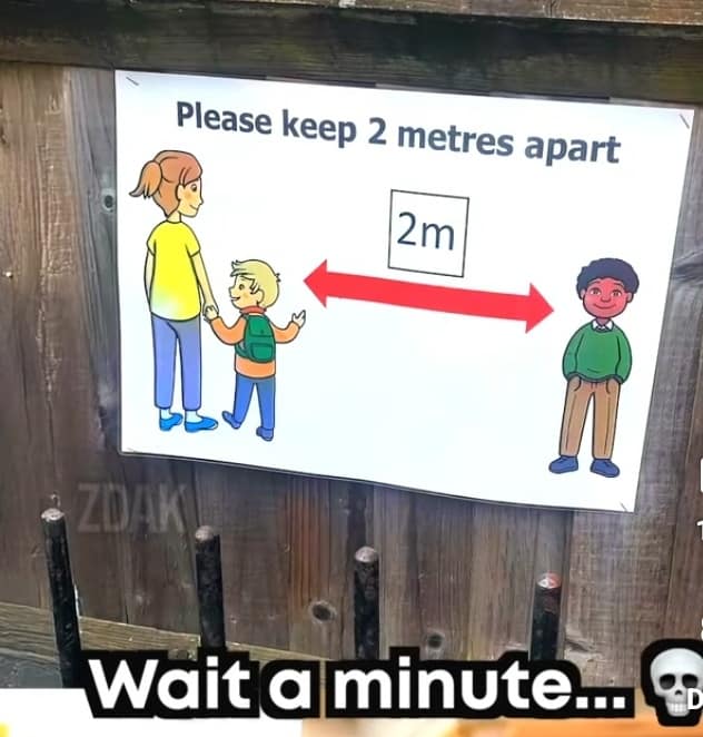 Please keep 2 metres apart
