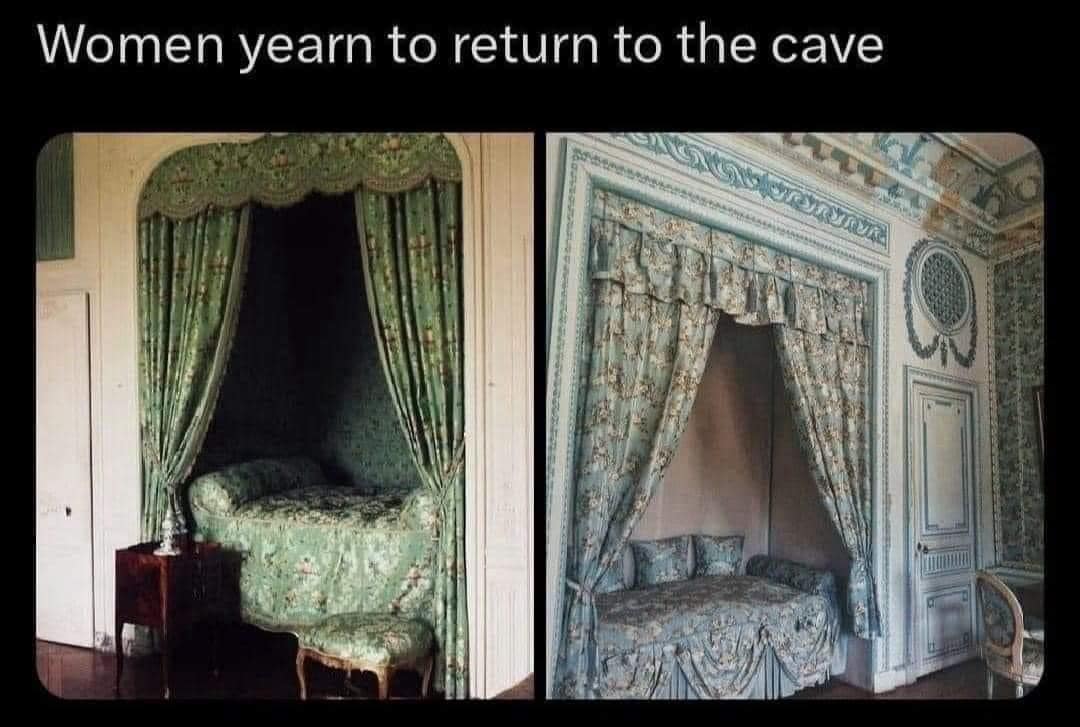 Women yearn to return to the cave