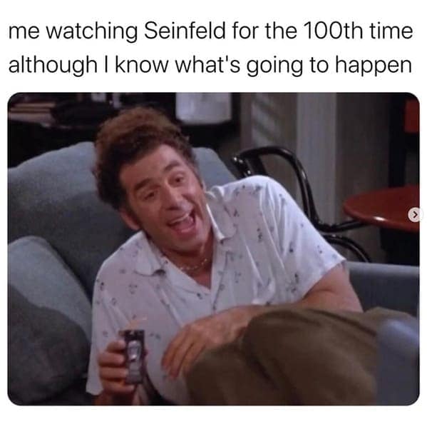 seinfeld meme, seinfeld memes, sitcom memes, Jerry Seinfeld jokes, 90s nostalgia, group chat memes, Elaine memes, Kramer memes, George Costanza jokes, Festivus memes, classic TV memes, close talker memes, soup Nazi memes, TV show memes, Seinfeld references, New York memes, sitcom jokes, 90s TV humor, Seinfeld moments, best show memes