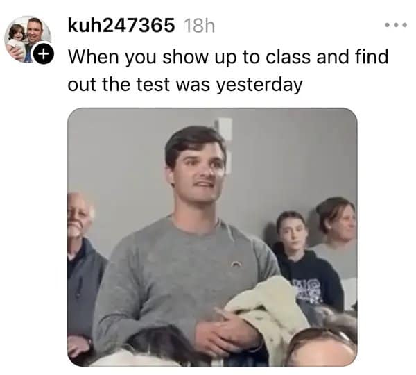Abdul El-Sayed Tommy memes take on showing up to class after the test