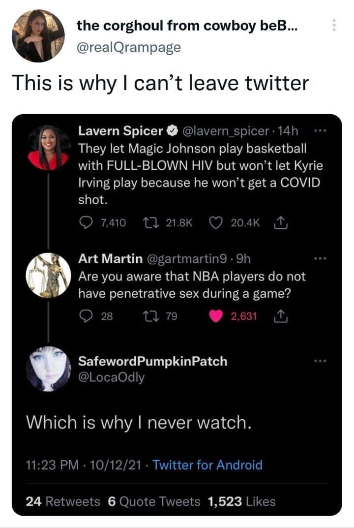 Meme dump screenshot of a chaotic basketball reply thread that ends with a non-fan.