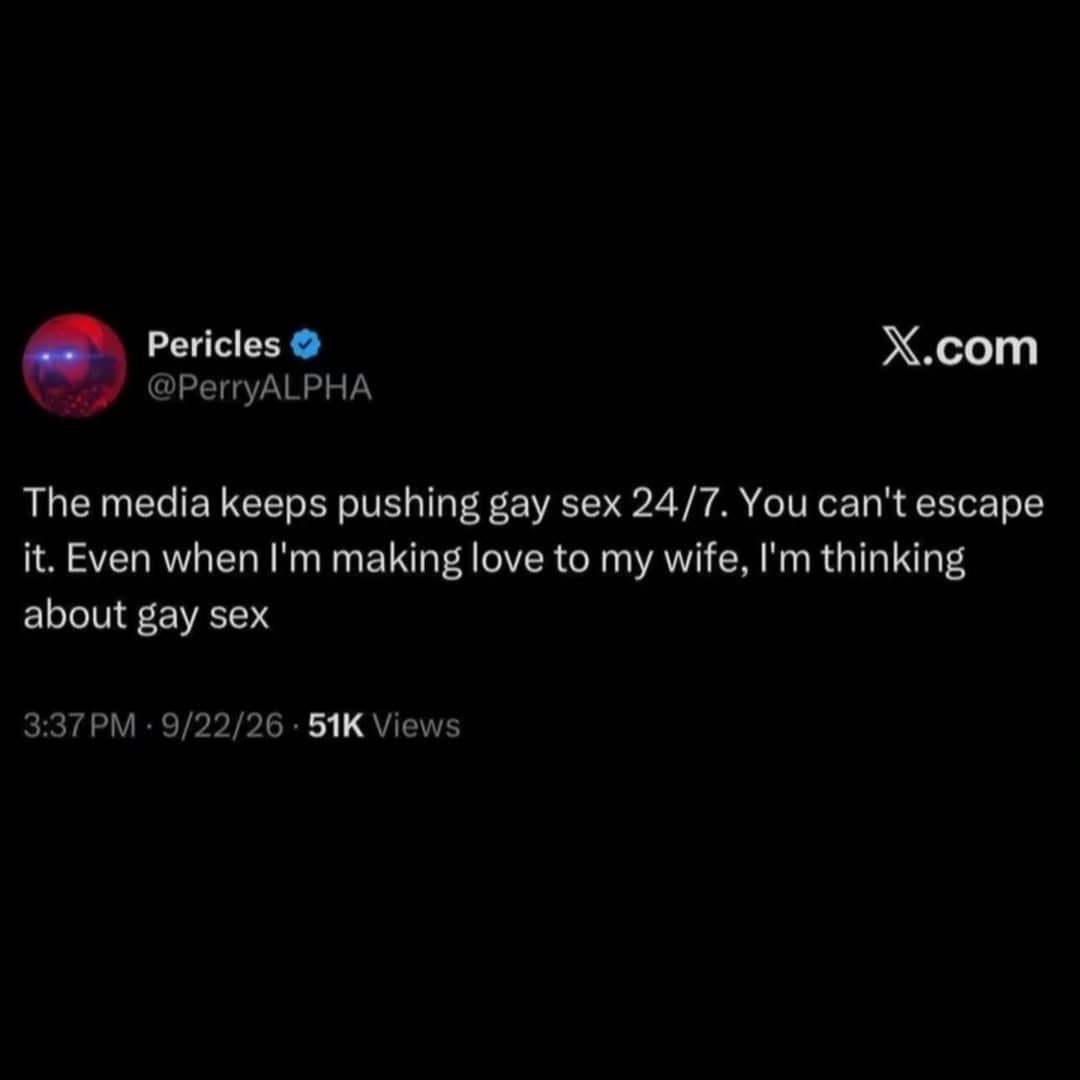 Tweet with an absurd complaint about media messaging that undercuts itself in the last line