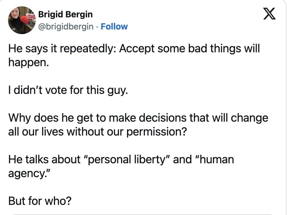 Sam Altman memes and complaints like this one saying I didn't vote for this guy