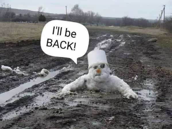I'll be ВАСК!