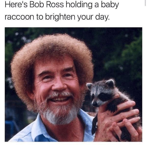 bob ross meme