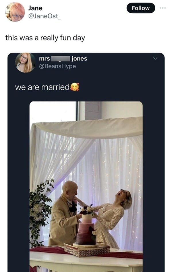 we are married