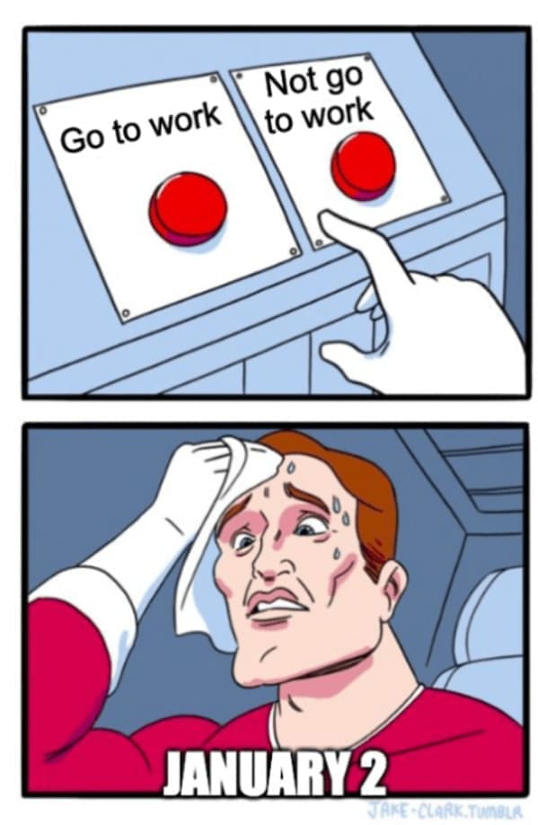 Relatable work memes Go to work Not go to work JANUARY 2