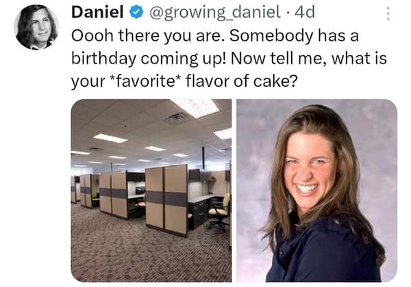 Oooh there you are. Somebody has a birthday coming up! Now tell me, what is your *favorite* flavor of cake?