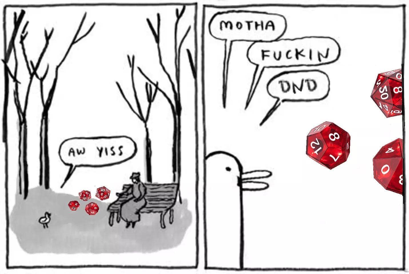 RPG memes, tabletop memes, gaming memes, D&D memes, Dungeon & Dragons memes, DnD jokes