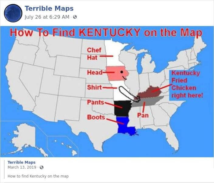 terrible maps, awful maps, calamities, misplaced mayhem, navigational nightmares