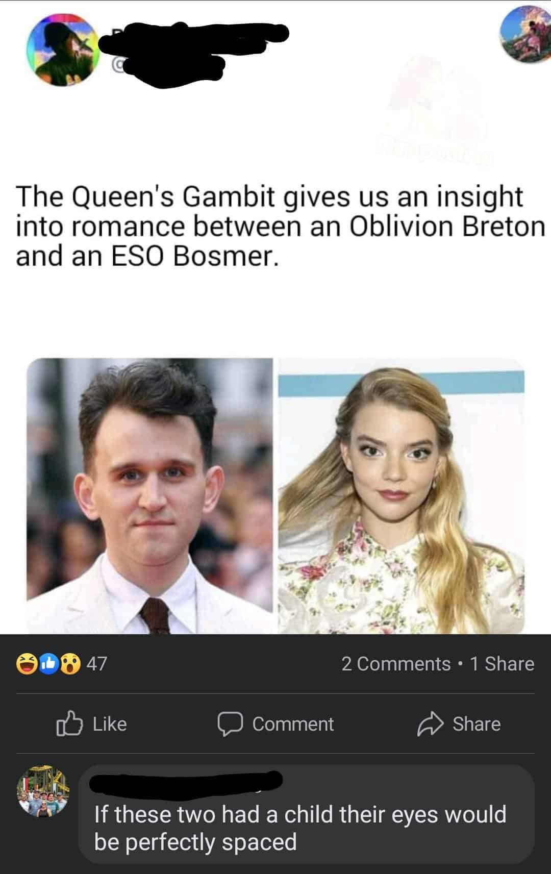 If these two had a child