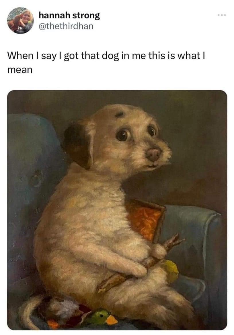 When I say I got that dog in me this is what I mean