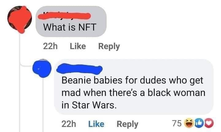 Beanie babies for dudes who get mad when there's a black woman in Star Wars.