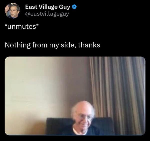 *unmutes* Nothing from my side, thanks