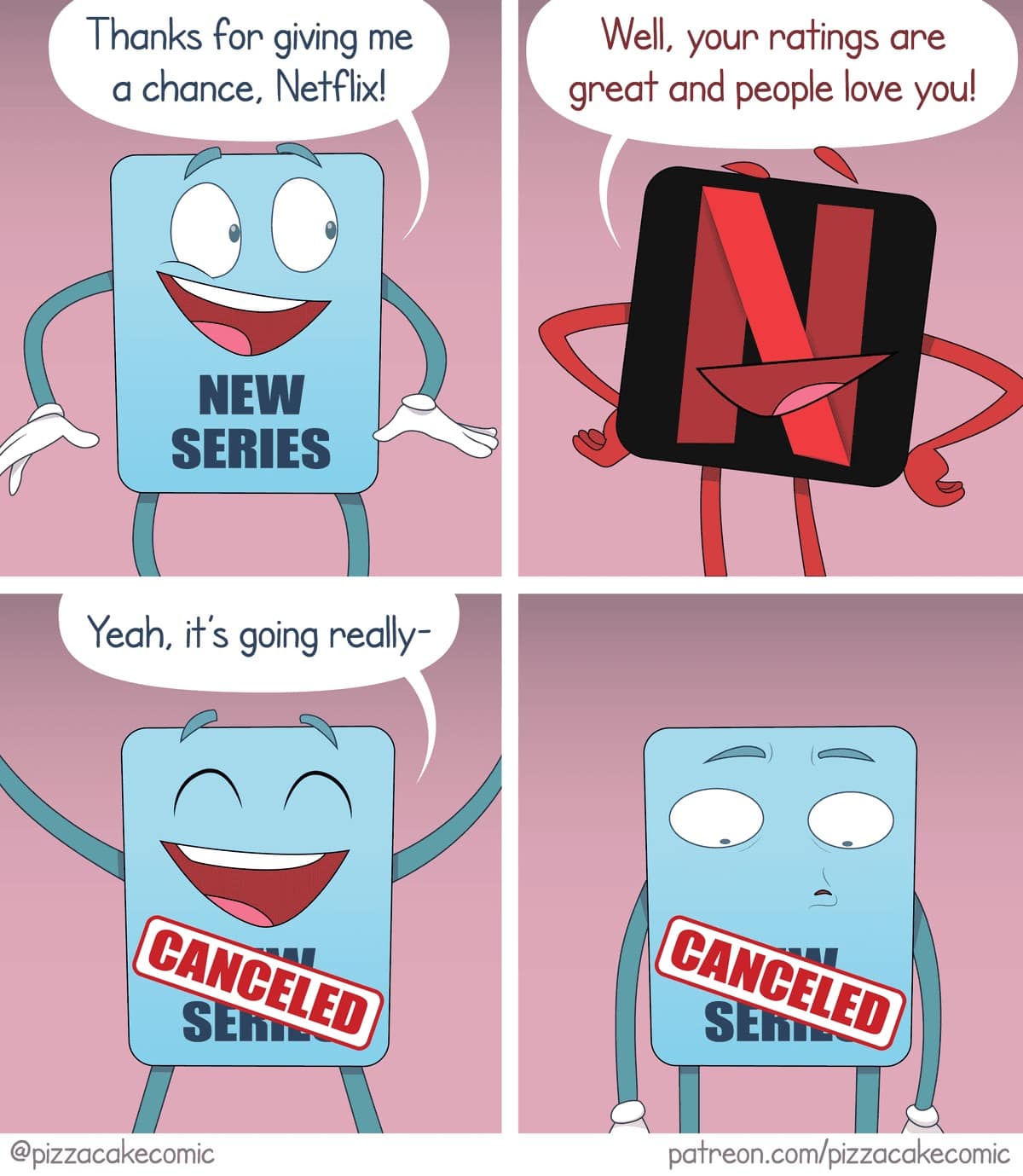 pizza cake webcomics, webcomics, funny online web cartoons, comedic panel series, short doodle strips, cartoon slice humor, cartoon strips, minimal comedic drawings, short panel illusions, webtoon humor, online comedic frames, net-based comic sketches, digital comics, e-comic sarcasm, net cartoon anecdotes