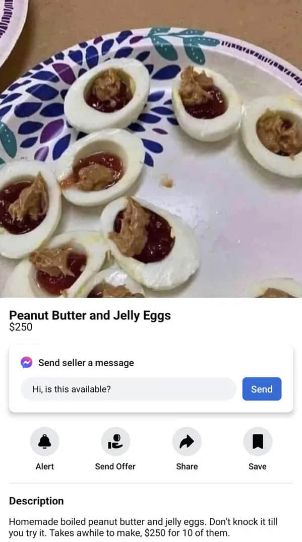 Peanut Butter and Jelly Eggs