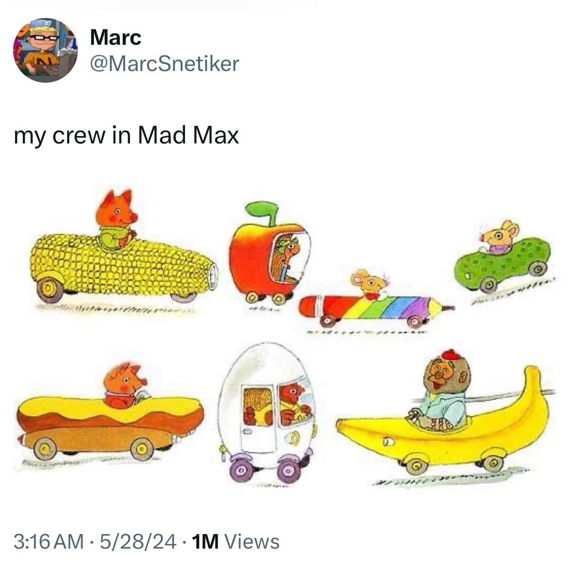 my crew in Mad Max
