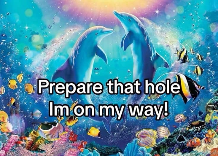 Prepare that hole Im on my way.