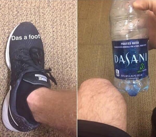 Das a foot