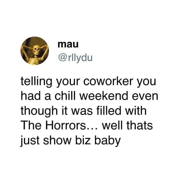 work memes, work tweets, office memes, job memes, workplace humor, office humor, comedic workplace insights, corporate banter, work jokes, job quips, professional punchlines, funny coworker memes, hilarious colleague posts, comedic team moments