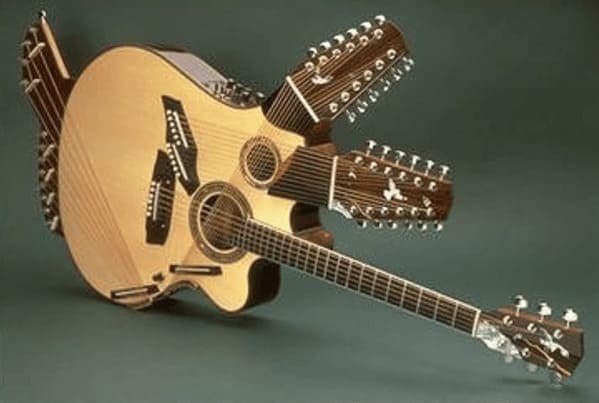 cursed instruments, instruments with threatening auras, weird instruments, instrument fails, bizarre music, odd instruments, performance art, music gadgets, funny instrument photos, experimental music, custom instruments, music humor, instrument design, odd musical gear, creepy instruments