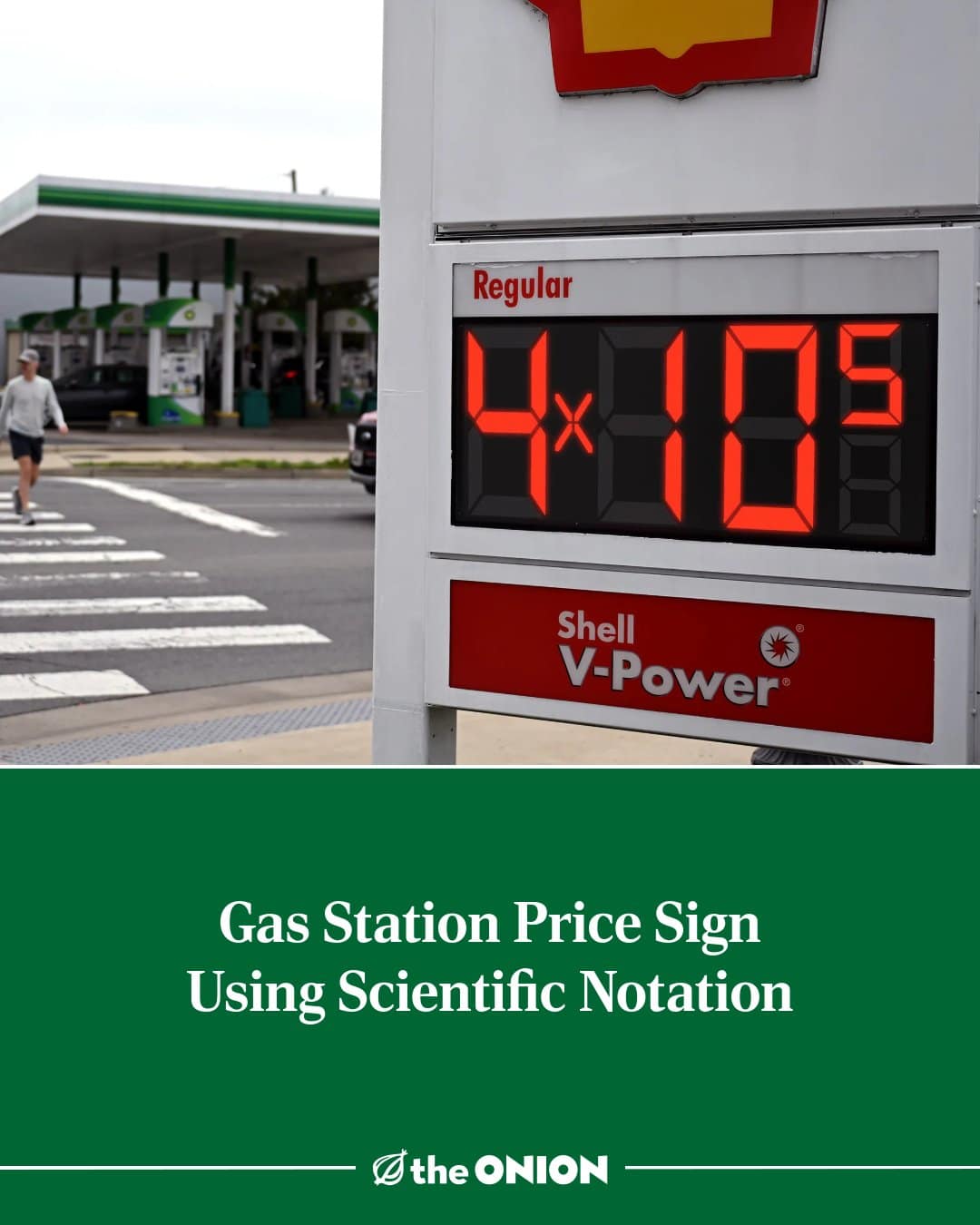Making gas prices look exponentially worse by forcing motorists to do high school physics equations at the pump.