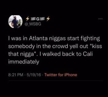 Funny social media tweet meme describing an unexpected reaction during a street fight story.